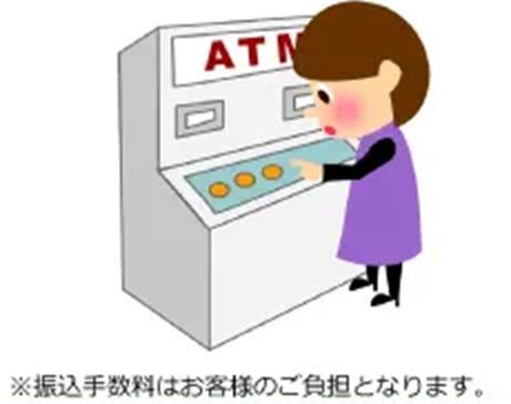 銀行振り込み